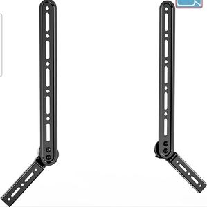Sound Bar Mount Bracket, for Mounting Above or Under TV, with Adjustable 3 Angle